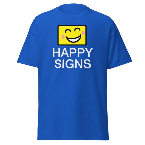 "Happy Signs" classic tee - Dark hues - Image 9