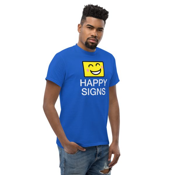 "Happy Signs" classic tee - Dark hues - Image 10