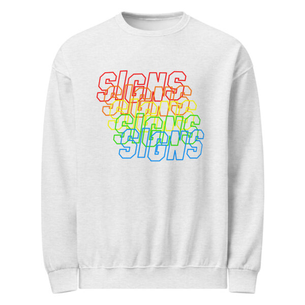 "Signs" Crew neck sweatshirt - Image 7