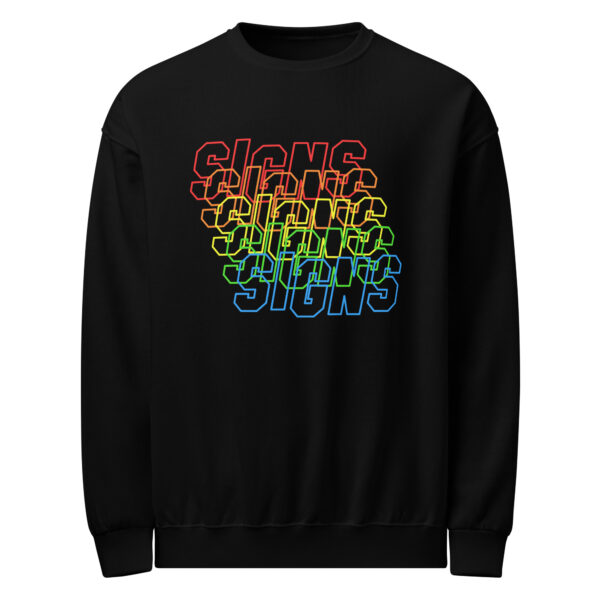 "Signs" Crew neck sweatshirt - Image 6