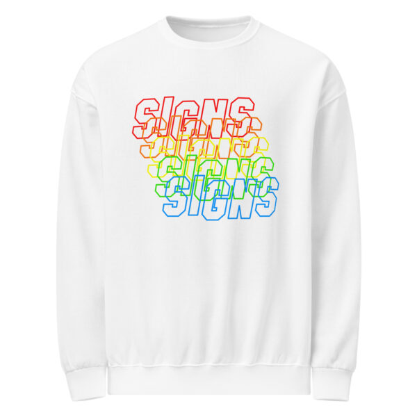 "Signs" Crew neck sweatshirt - Image 8