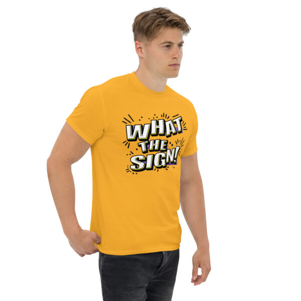 "What the Sign!" Unisex classic tee - Image 2