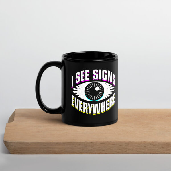 Black Glossy Mug