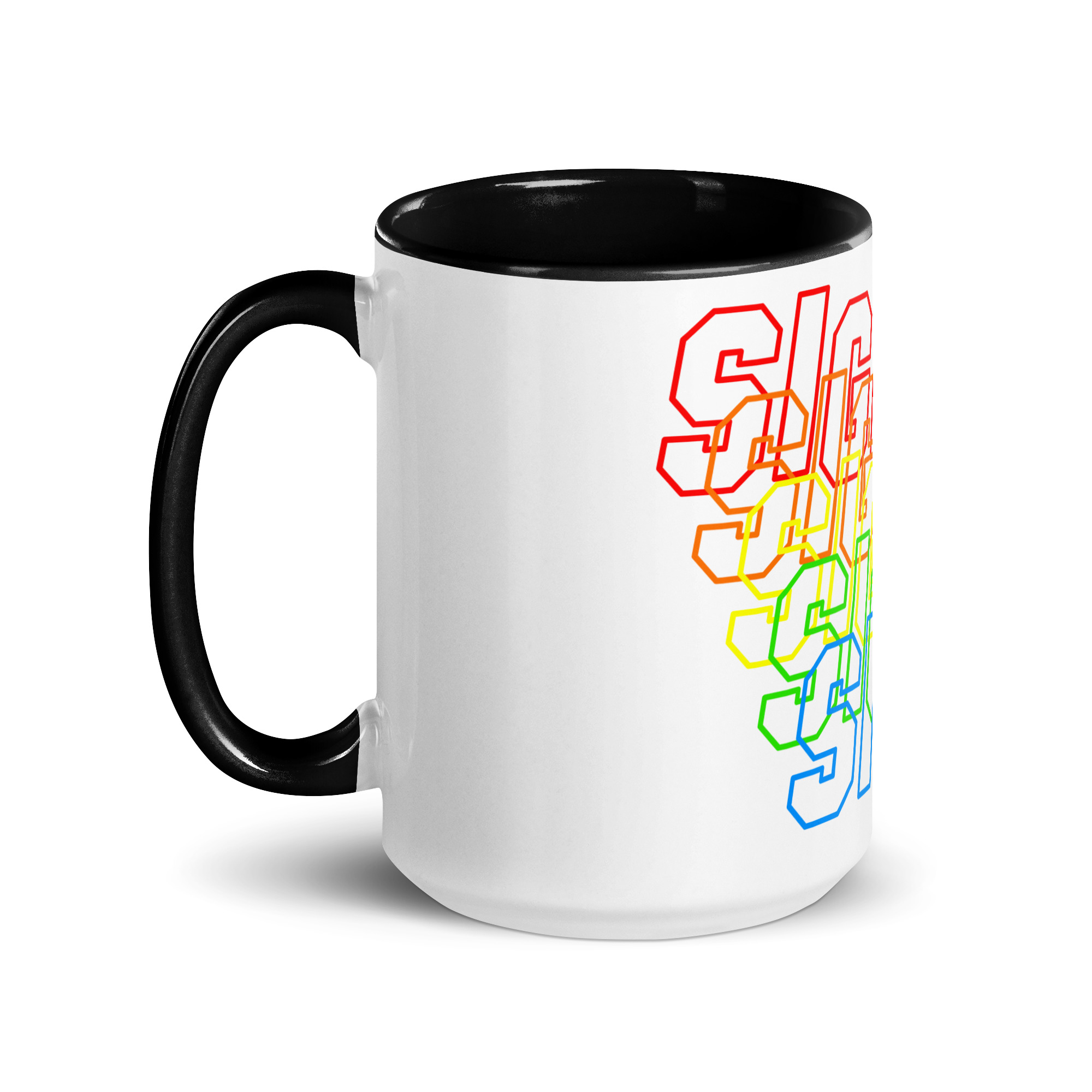 Mug "Signs" with Color Inside - Image 2