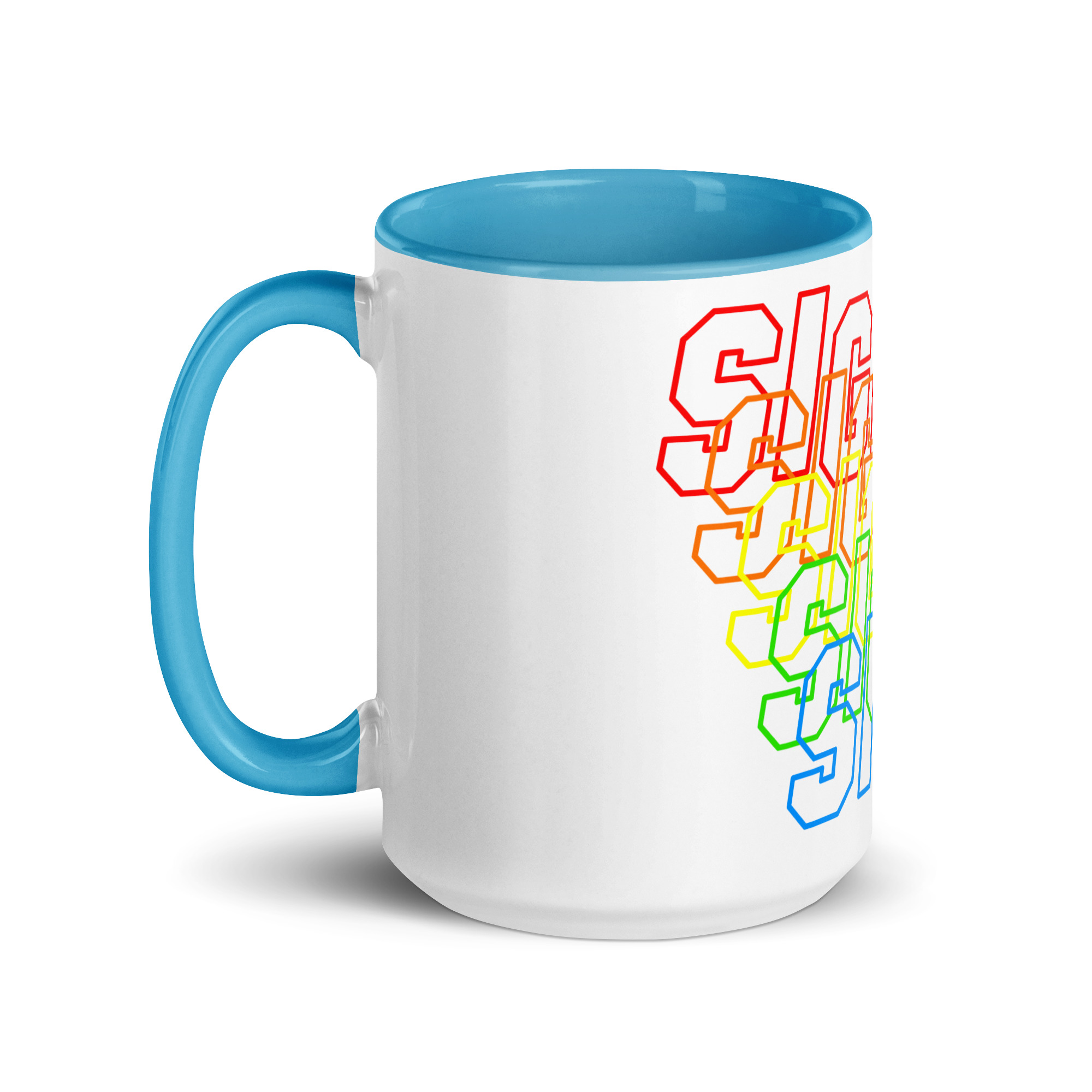 Mug "Signs" with Color Inside - Image 8
